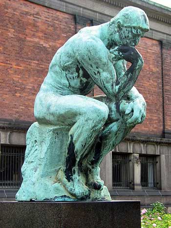 The Thinker statue 