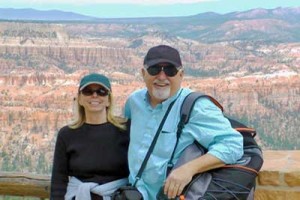 Audrey and her husband at Bryce Canyon this year