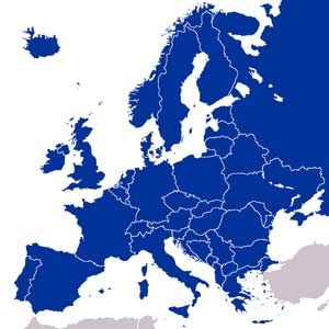 europe map