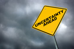 uncertainty sign