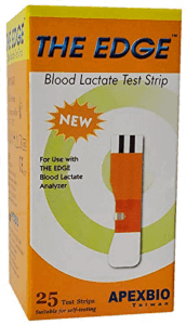 The Edge blood lactate monitoring