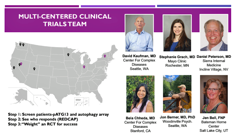 Rapamycin clinical trials team